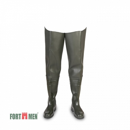 Болотные сапоги резиновые рыбацкие из ПВХ FORTMEN ВОЛОТ купить для охоты и для рыбалки 
