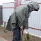 Непромокаемый дождевик пончо из нейлона FORTMEN СТАВР для лучшей рыбалки и охоты