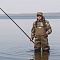 Утепленный забродный полукомбинезон вейдерсы из неопрена с сапогами ЭВА FORTMEN СВЯТОГОР купить для зимней рыбалки и зимней охоты