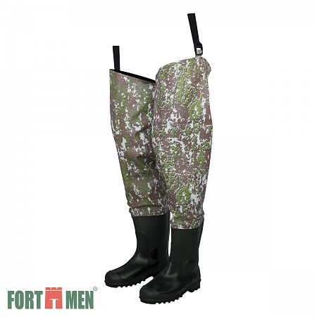 FORTMEN Сапоги рыбацкие с камуфлированным голенищем