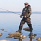 Утепленный забродный полукомбинезон вейдерсы из неопрена с сапогами ЭВА FORTMEN СВЯТОГОР купить для зимней рыбалки и зимней охоты